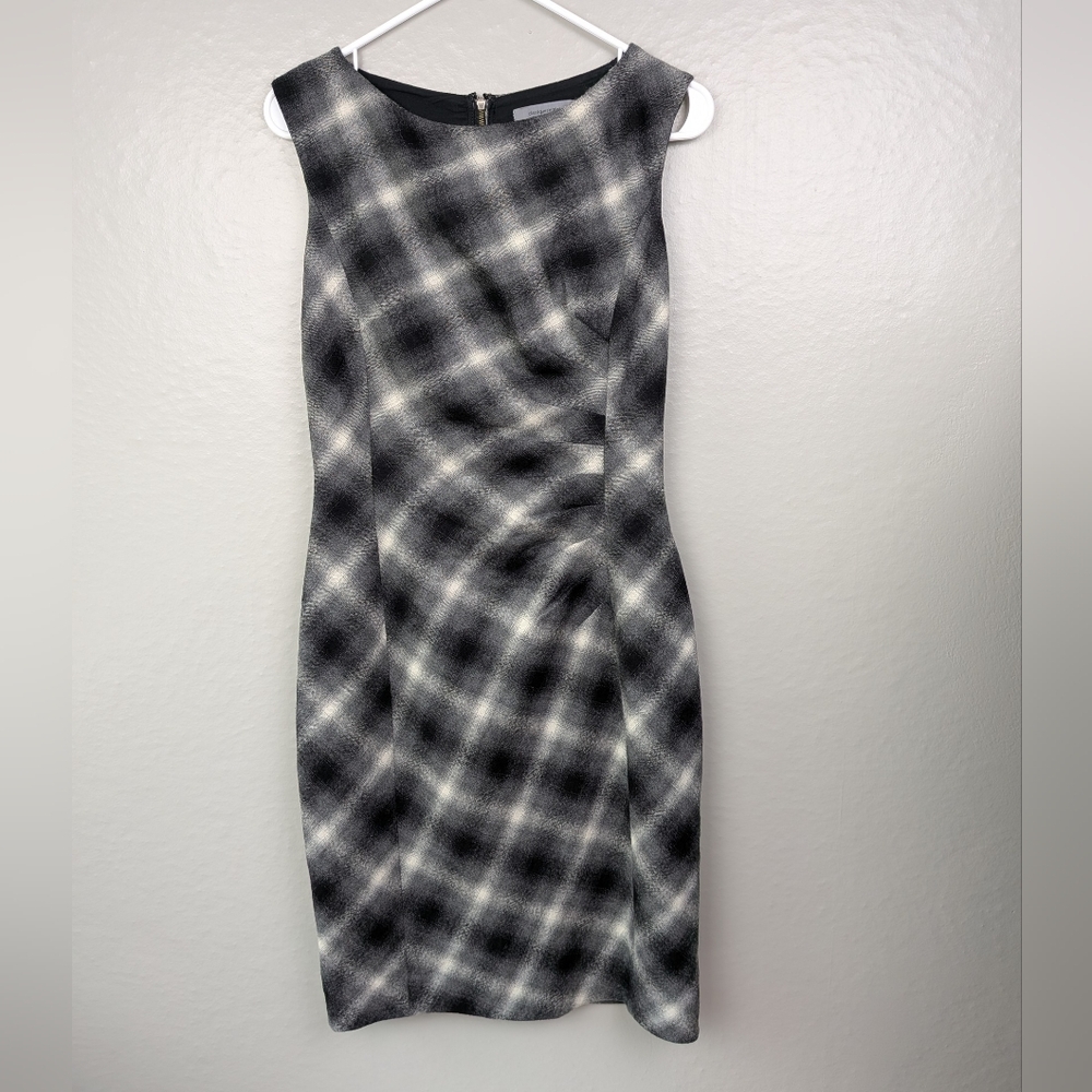 Classiques Entier Plaid Wool Dress 2